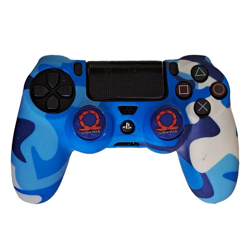 روکش دسته PS4 طرح ارتشی آبی - Image 4
