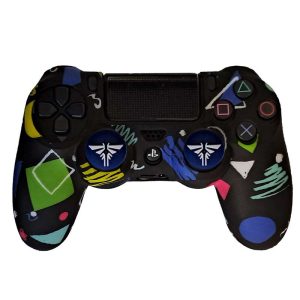 روکش دسته PS4 طرح اشکال هندسی