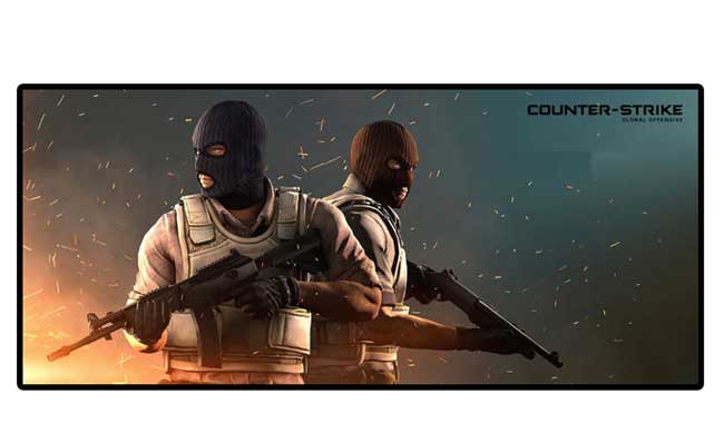 پد ماوس گیمینگ مدل counter strike