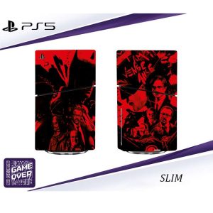 برچسب کنسول PS5 SLIM (GO) طرح BATMAN