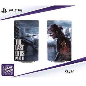 برچسب کنسول PS5 SLIM (GO) طرح LAST OF US