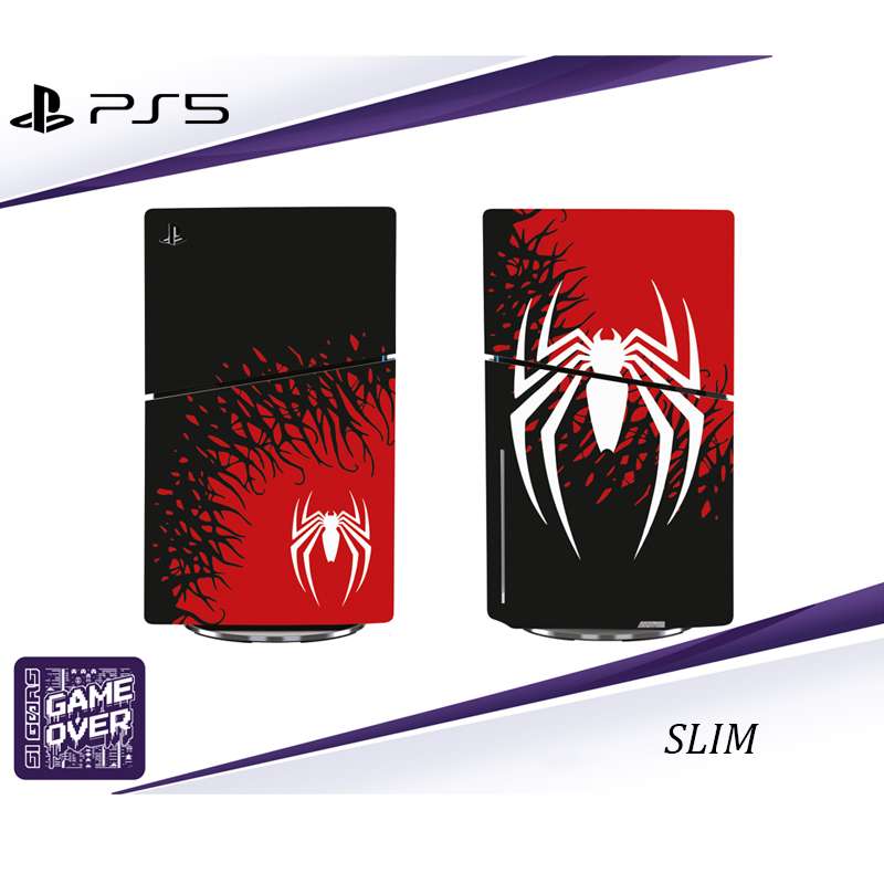 برچسب کنسول PS5 SLIM (GO) طرح SPIDER 2