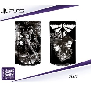 برچسب کنسول PS5 SLIM (GO) طرح LAST OF US