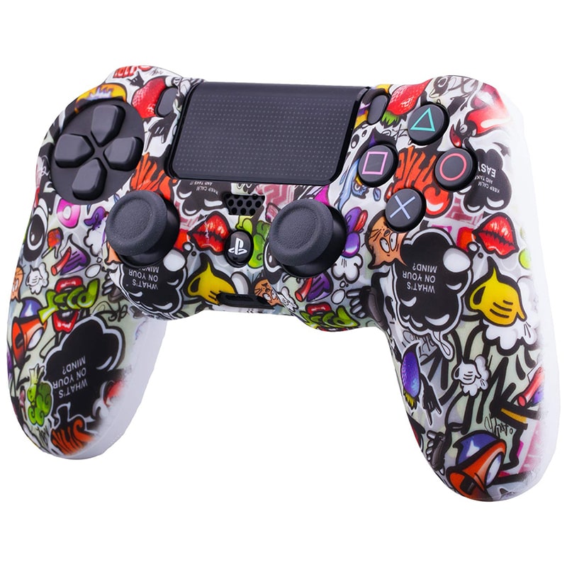 روکش دسته PS4 طرح strawberry