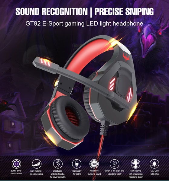 هدست گیمینگ اولنگ GT95 Esports