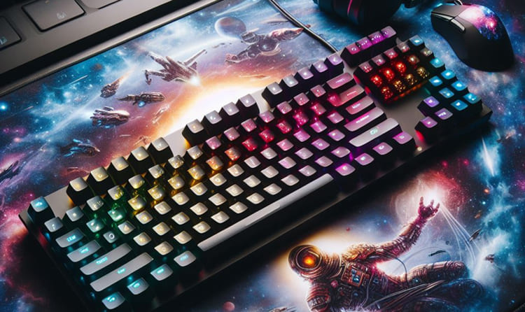 قیمت خرید عمده کیبورد گیمینگ
