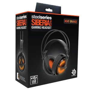 هدست گیمینگ SteelSeries مدل Siberia V2 Heat Orange