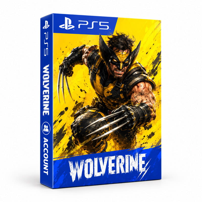 اکانت Marvel's Wolverine برای PS5 | ظرفیت 1، 2 و 3 4 اکانت Marvel's Wolverine برای PS5
