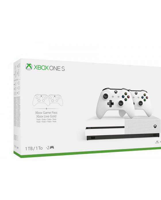 خرید ایکس باکس وان اس 1 ترابایت باندل 2 دسته با بازی