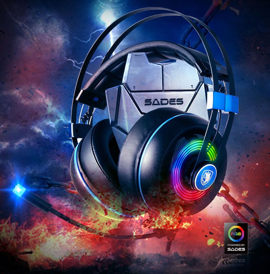 هدست گیمینگ SADES مدل Armor