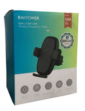 پایه نگهدارنده و شارژر بی سیم راو پاور مدل RP SH014 (استوک)