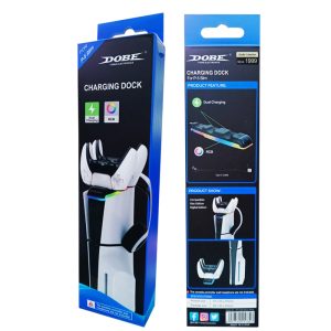 پایه شارژر دسته PS5 اسلیم دابی مدل TP5-3597 RGB