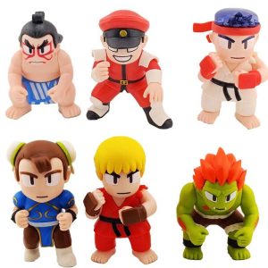 فیگور مبارزین خیابانی Street Fighter کد 2167 بسته 6 عددی