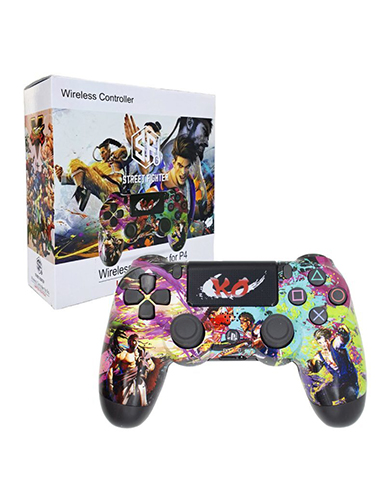 دسته بازی بی سیم PS4 طرح PlayX Street Fighter
