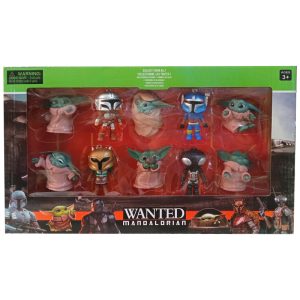 فیگور Starwars طرح بیبی یودا و مندلورین بسته 10 عددی