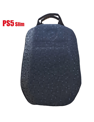 کیف کوله ایی PS5 slim مدل چرمی فانتزی پیکسلی