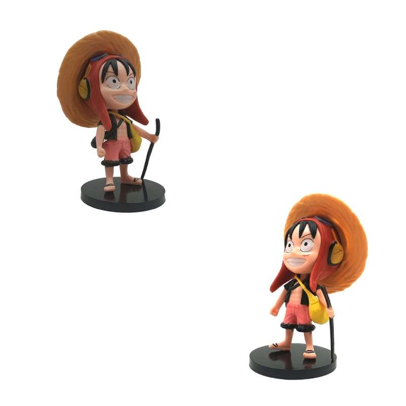 اکشن فیگور طرح One Piece Monkey D. Luffy کد 2133 بسته 3 عددی - Image 4