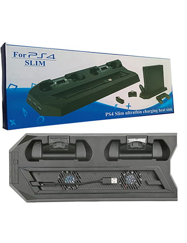 پایه خنک کننده و شارژر دسته PS4 SLIM مدل YH-22