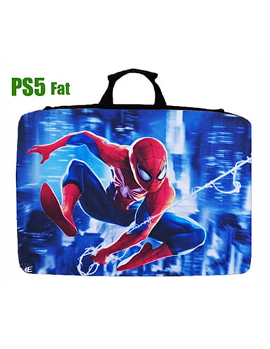 کیف حمل کنسول PS5 فت طرح مرد عنکبوتی spider man
