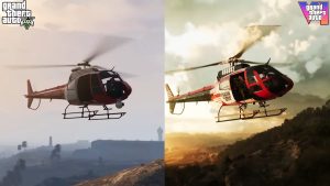مقایسه گیم پلی GTA V و GTA VI
