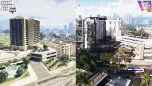 مقایسه گرافیک GTA V و GTA VI