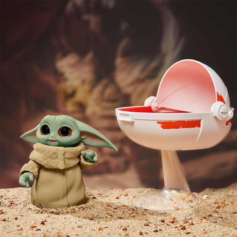 اکشن فیگور گروگو سوار بر کالسکه star wars - Image 6