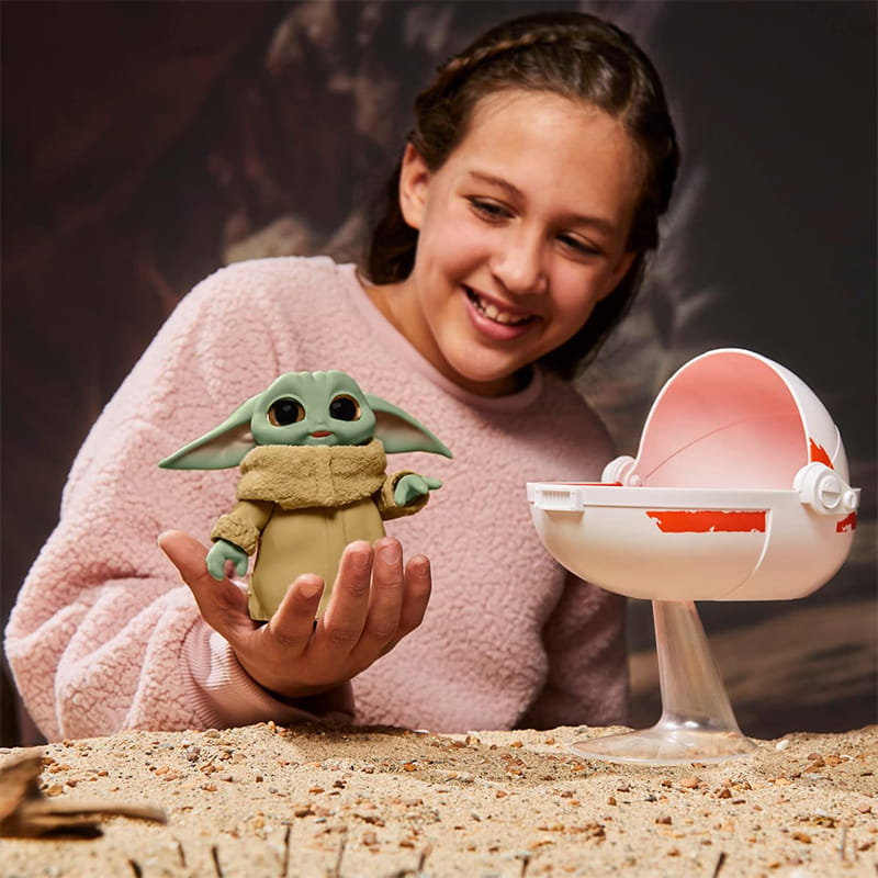 اکشن فیگور گروگو سوار بر کالسکه star wars - Image 7