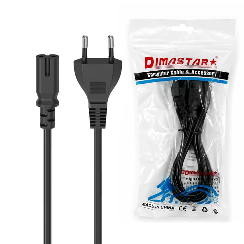کابل برق 2 پین کنسول بازی مدل DIMASTAR