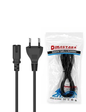 کابل برق 2 پین کنسول بازی مدل DIMASTAR