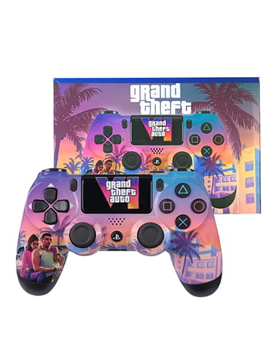 دسته بازی های کپی PS4 طرح جی تی ای GTA VI
