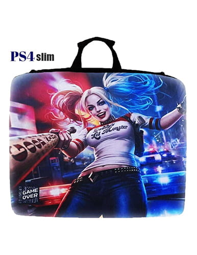 کیف حمل کنسول PS4 طرح هارلی کوئین Harley Quinn 1 کیف حمل کنسول PS4 طرح هارلی کوئین Harley Quinn