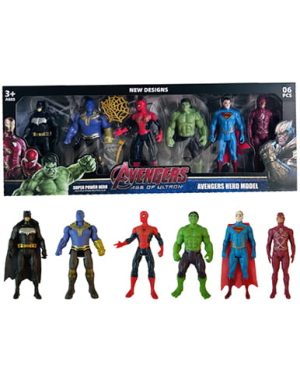 اکشن فیگور انتقامجویان Avengers : Age of Ultron کد 8156 ست 6 عددی 18 asrebaziax3860