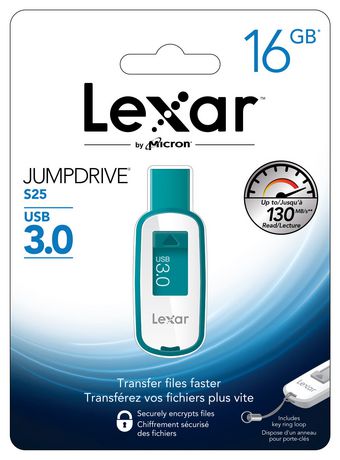 LEXAR FLASH MEMORY USB3 S25 16GB