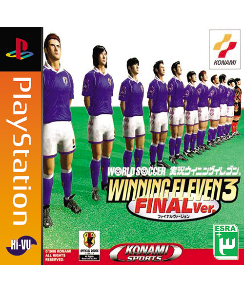 بازی فوتبال WINNING ELEVEN 3 PS1