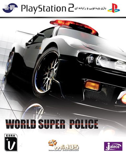 بازی WORLD SUPER POLICE PS2 H