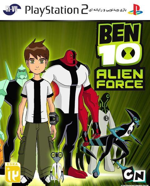 BEN 10 ALIEN FORCE ps2