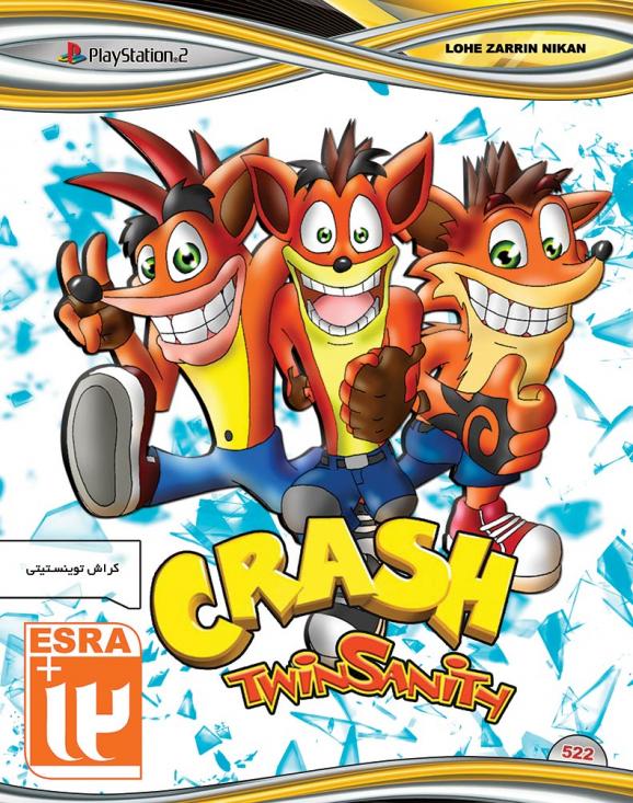 CRASH TWINSANITY PS2