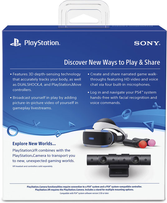 دوربین پلی استیشن 4 پک اصلی Playstation 4 Camera New - Image 3