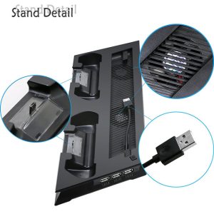 استند شارژ و فن پلی استیشن 4 اسلیم مدل YH-15