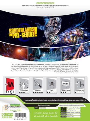Borderlands The Pre Sequel نسخه xbox 360