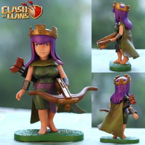 اکشن فیگور کلش آف کلنز ارچر کویین (archer queen)