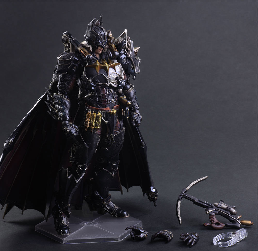 اکشن فیگور بتمن تایملس Play Arts Action Figure DC Variant Batman Timeless Steam Punk - Image 6