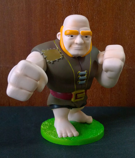 اکشن فیگور کلش آف کلنز جاینت (giants)