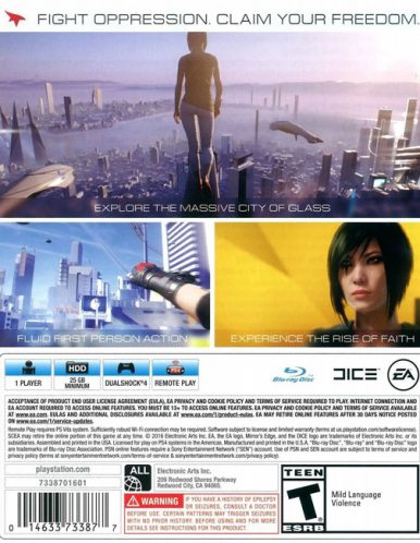 خرید بازی Mirrors Edge Catalyst