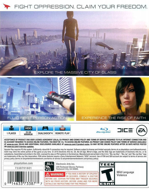 خرید بازی Mirrors Edge Catalyst - Image 2