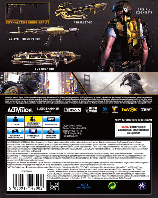 خرید بازی Call of Duty Advanced Warfare - Image 2