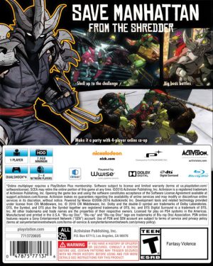 بازی Teenage Mutant Ninja Turtles Mutants In Manhattan