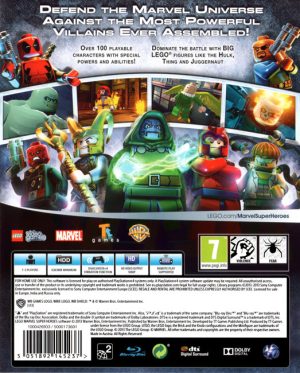 بازی LEGO Marvel Super Heroes Ps4 (کارکرده)