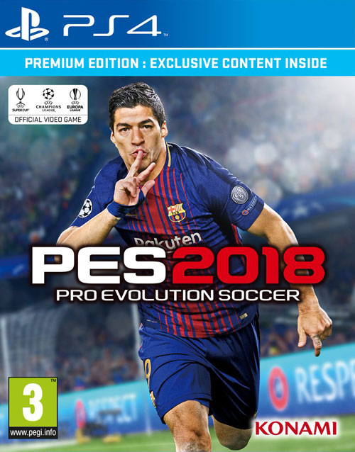 PES 2018 PS4 (کارکرده)