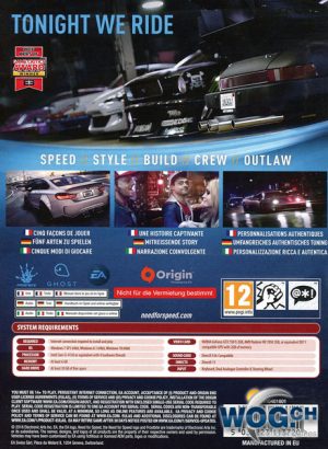 Need for Speed Ps4